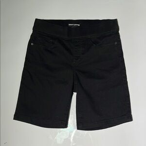 DKNY Black Women’s Bermuda Shorts - Sleek Casual Style
